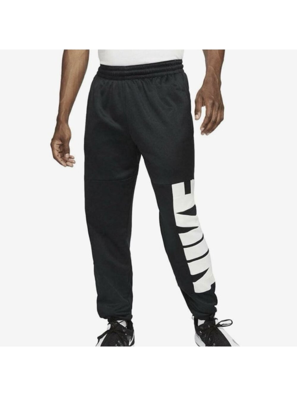 Nike Therma-FIT Basketball Pants Men’s XL, Black/White DR7222-010